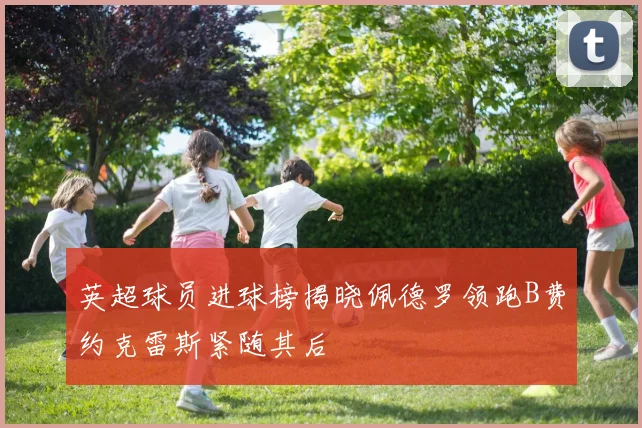 英超球员进球榜揭晓佩德罗领跑B费约克雷斯紧随其后